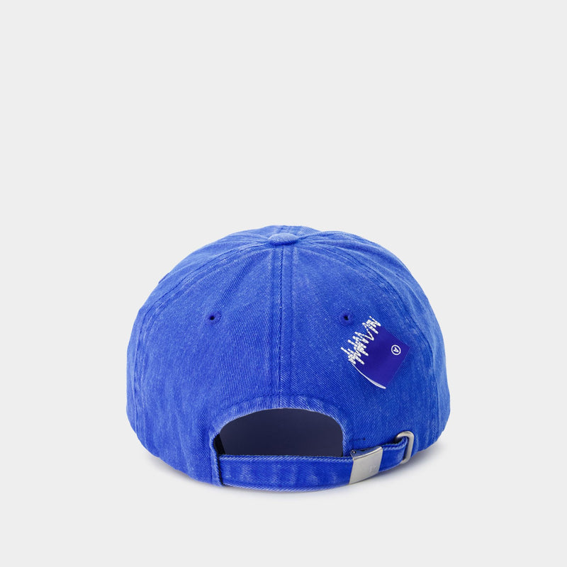 Cap With Logo - Ader Error - Cotton - Blue