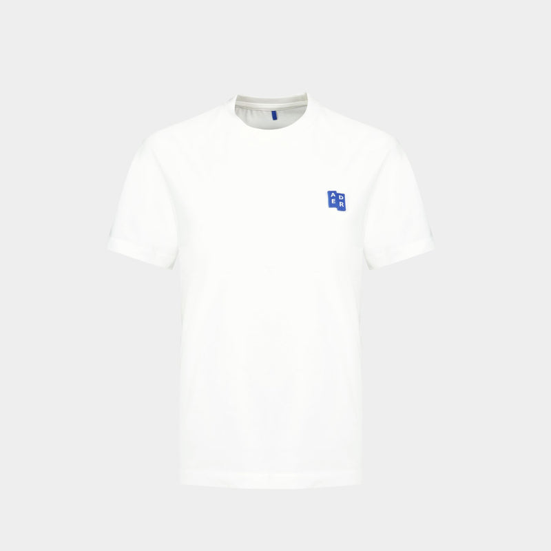 01 TRS Tag T-Shirt - Ader Error - Cotton - White