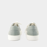 Contrast Achilles Sneakers - COMMON PROJECTS - Leather - Green