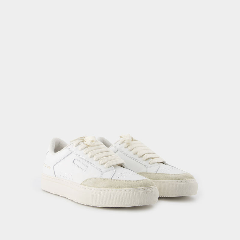 Tennis Pro Sneakers - COMMON PROJECTS - Leather - White