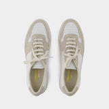 Bball Duo Sneakers - COMMON PROJECTS - Leather - White