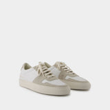 Bball Duo Sneakers - COMMON PROJECTS - Leather - White