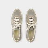 Bball Duo Sneakers - COMMON PROJECTS - Leather - Grey