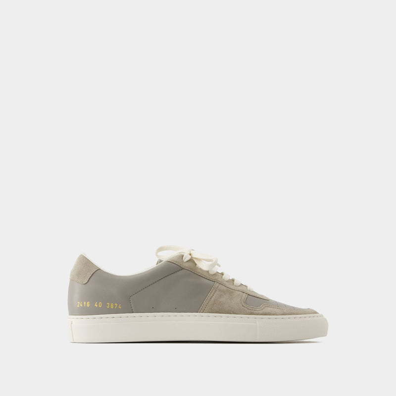 Bball Duo Sneakers - COMMON PROJECTS - Leather - Grey