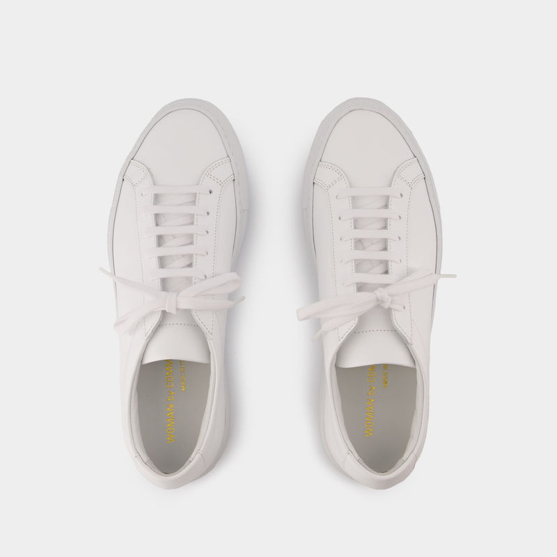 Original Achilles Low Sneakers COMMON PROJECTS Leather White