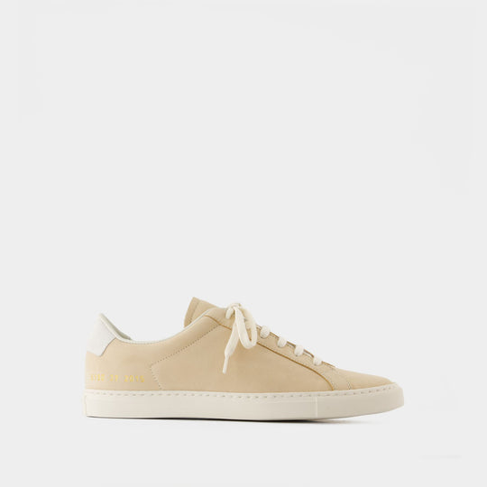 Retro Nubuck Sneakers - COMMON PROJECTS - Leather - Pink