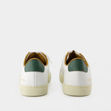 Retro Low Profile Sneakers - COMMON PROJECTS - Leather - White