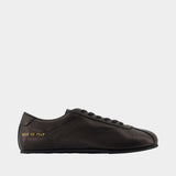 Driving Shoe Sneakers - COMMON PROJECTS - Leather - Black