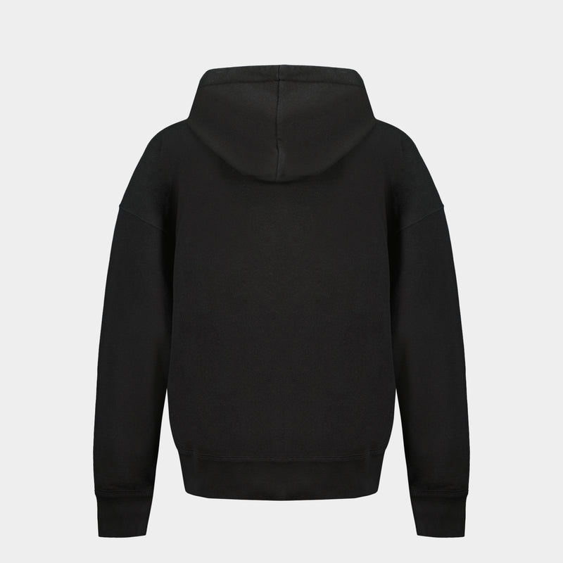Mansel Gz Hoodie - Isabel Marant - Cotton - Black