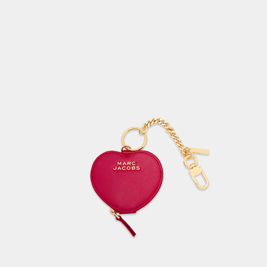 The Cookie Pouch Charm Keyring - Marc Jacobs - Leather - Pink