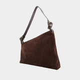 Dani Shoulder Bag - Staud - Leather - Brown