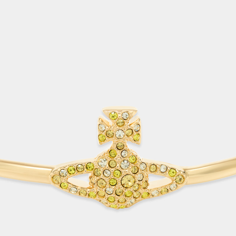 Grace Open Bangle Bracelet - Vivienne Westwood - Metal - Gold