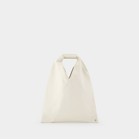 Small Japanese Shopper Bag - MM6 Maison Margiela - Synthetic - White