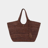Lili Shoulder Bag - ANINE BING - Raffia - Brown