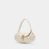 B Kat Purse - Ganni - Leather - White