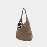 C Shopper Bag - Coperni - Leather - Brown