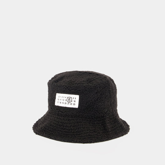 Bucket Hat - MM6 Maison Margiela - Synthetic - Black