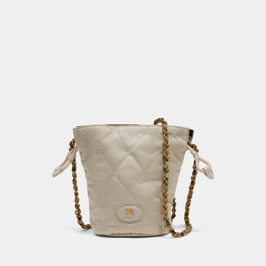 Ls Horseshoe Mini Shopper Bag - Burberry - Synthetic - Beige