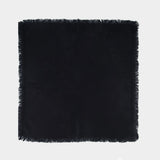 Stevie Strass Western Scarf - Zadig & Voltaire - Cashmere - Black