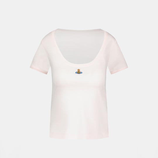 Micro Lollo T Shirt - Vivienne Westwood - Cotton - Pink