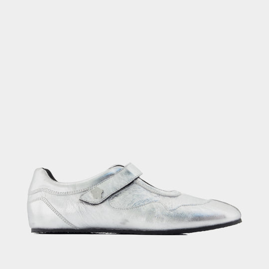Cosmo Sneakers - CECILIE BAHNSEN - Leather - Silver