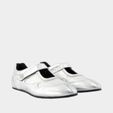 Cosmo Sneakers - CECILIE BAHNSEN - Leather - Silver