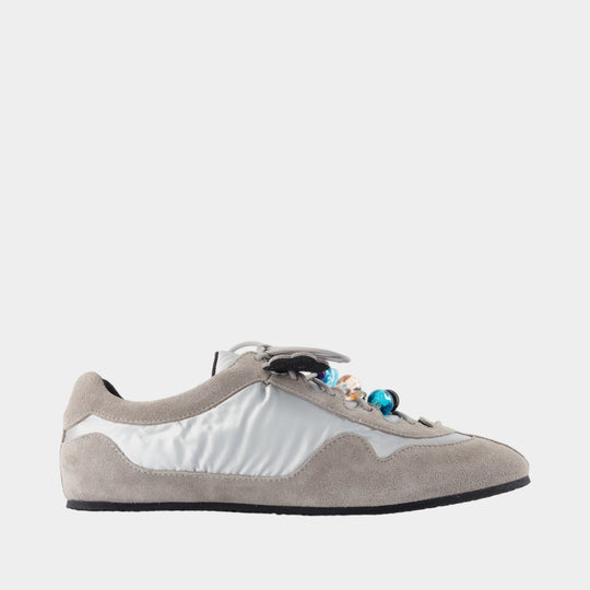 Blaise Sneakers - CECILIE BAHNSEN - Leather - Silver