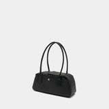 Strip Shoulder Bag - Courreges - Leather - Black