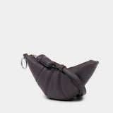 Croissant Wallet - Lemaire - Canvas - Dark Brown