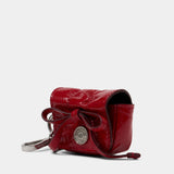 Multipocket Crinkled Patent Purse - Acne Studios - Leather - Red
