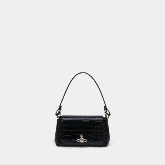Hazel Medium Purse - Vivienne Westwood - Leather - Black