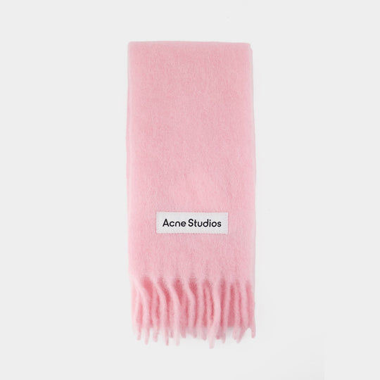 Scarf - Acne Studios - Wool - Pink