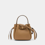 Romy Mini Purse - Tory Burch - Leather - Beige