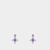 Maitena Earrings - Vivienne Westwood - Metal - Silver