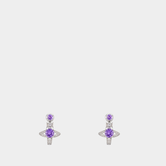 Maitena Earrings - Vivienne Westwood - Metal - Silver