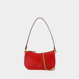 Natural Waverly Shoulder Bag - Coach - Leather - Red