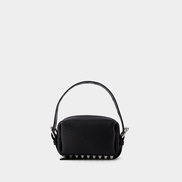 ショルダーバッグ・ポシェット ALEXANDER WANG BLACK LEATHER SMALL RICCO SHOULDER BAG Alexander Wang Small Ricco Leather Shoulder Bag | Black