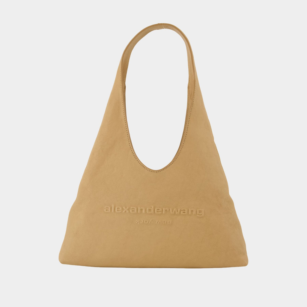ショルダーバッグ・ポシェット Alexander Wang Pike Small Hobo Shoulder Bag - Leather - Black Small Pike Hobo in BLACK | alexanderwang®