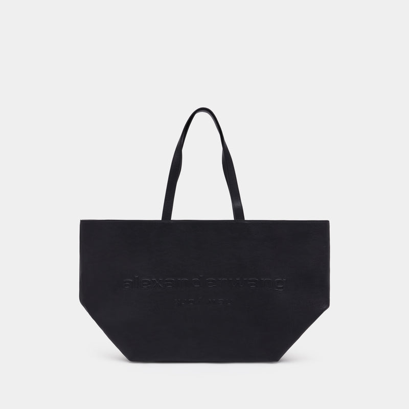 Punch Shopper Bag - Alexander Wang - Leather - Black