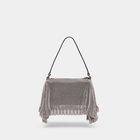 Divina clutch bag - Alexander Wang - Mesh - Silver