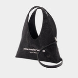 Pike Mini Shoulder Bag - Alexander Wang - Synthetic - Black