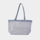 Punch Medium Tote - Alexander Wang - Cotton - Blue