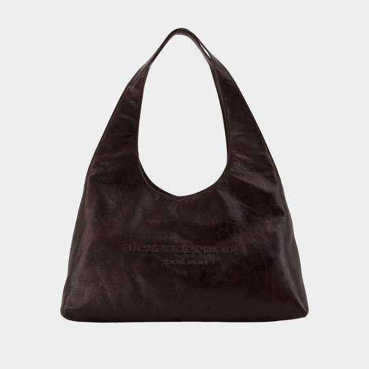 Pike Medium Hobo Shoulder Bag - Alexander Wang - Leather - Brown