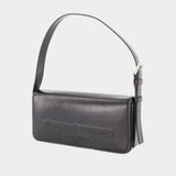 Punch Flap Shoulder Bag - Alexander Wang - Leather - Black