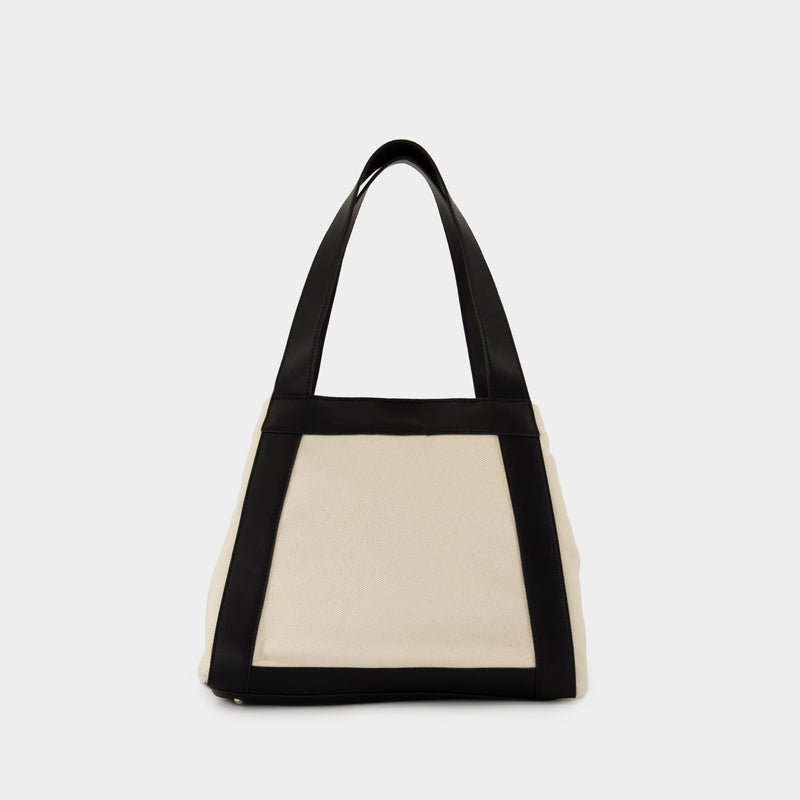 Cara Tote Bag - ANINE BING - Cotton - Neutral