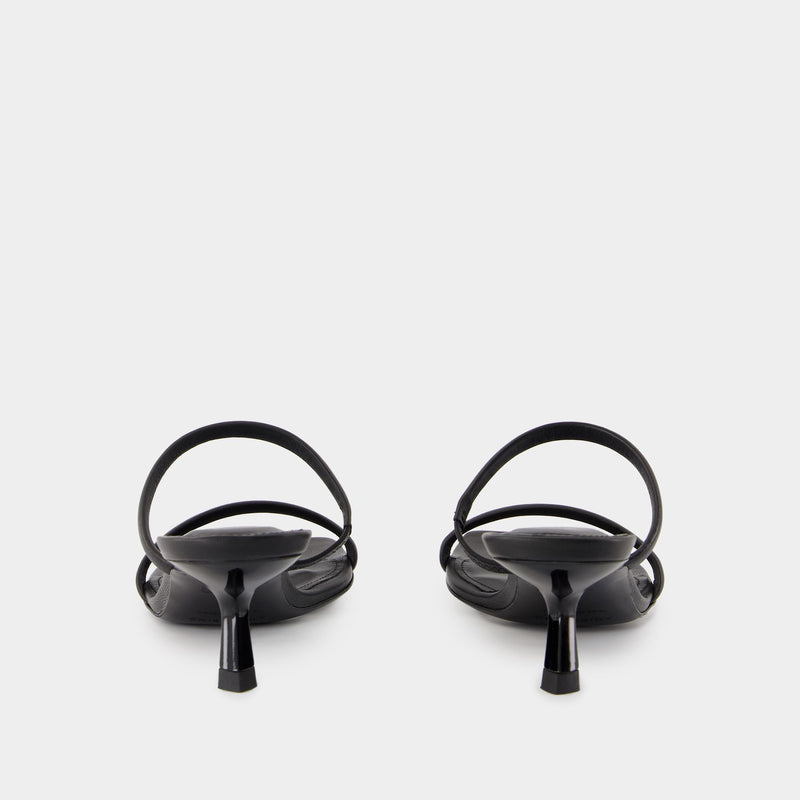 Hilda Mule - ANINE BING - Leather - Black