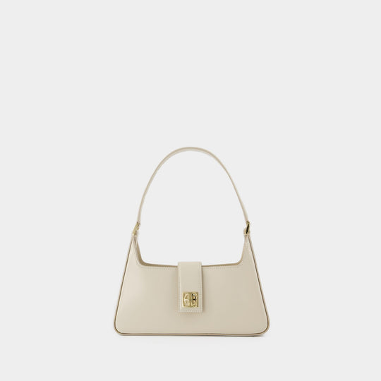 Lou Shoulder Bag - ANINE BING - Leather - White
