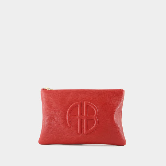 Lili Clutch - ANINE BING - Leather - Red