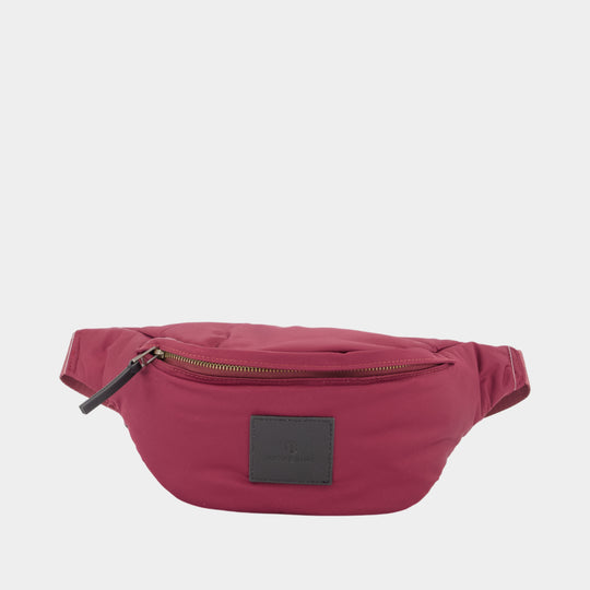 Leon Small Bumbag - ANINE BING - Nylon - Burgundy