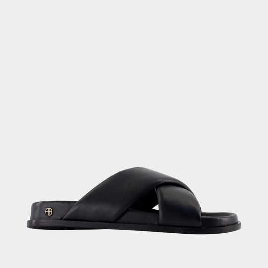 Emi Sandals - ANINE BING - Leather - Black